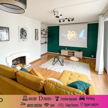 Cinema & Disney Avec Balcon & Parking En Hyper Centre Amiens Luaran gambar